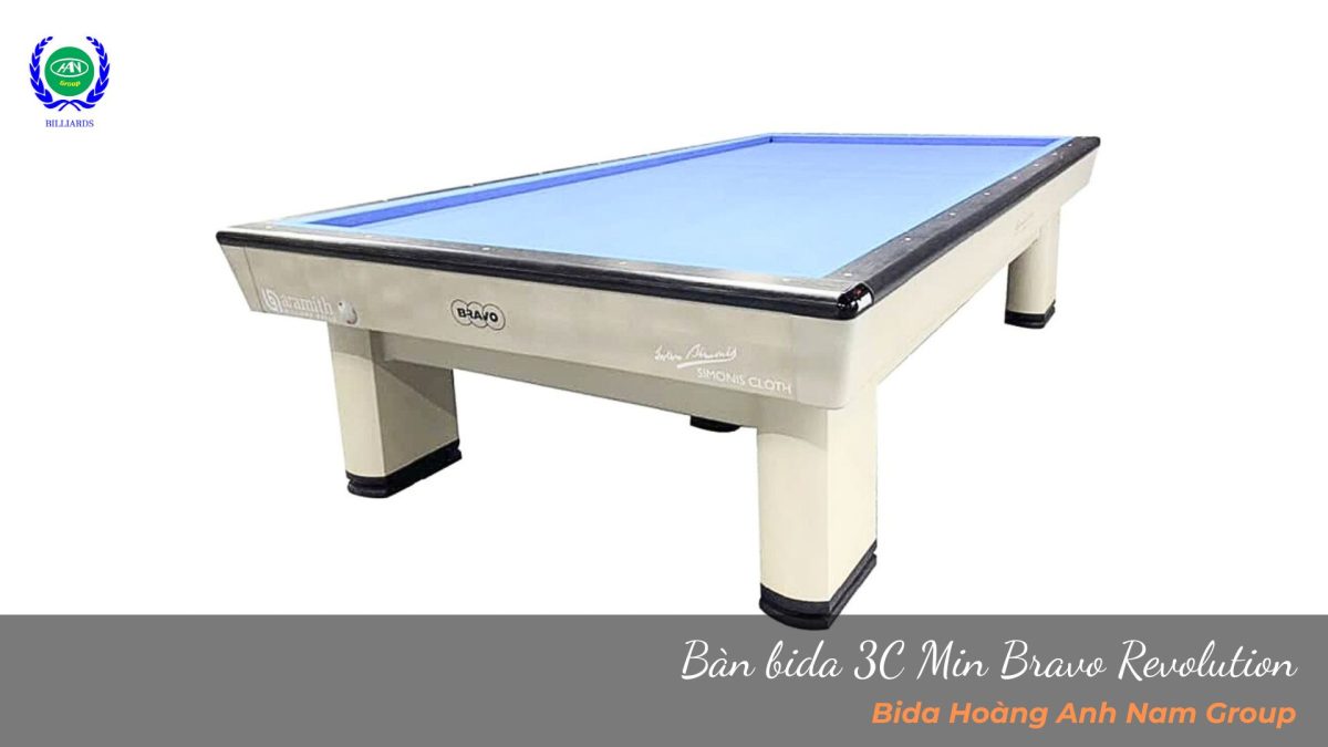 Bàn bida 3C Min Bravo Revolution