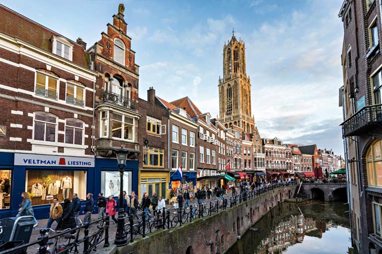 startseite-niederlande-schoene-staedte Altstadt von Utrecht, Niederlande