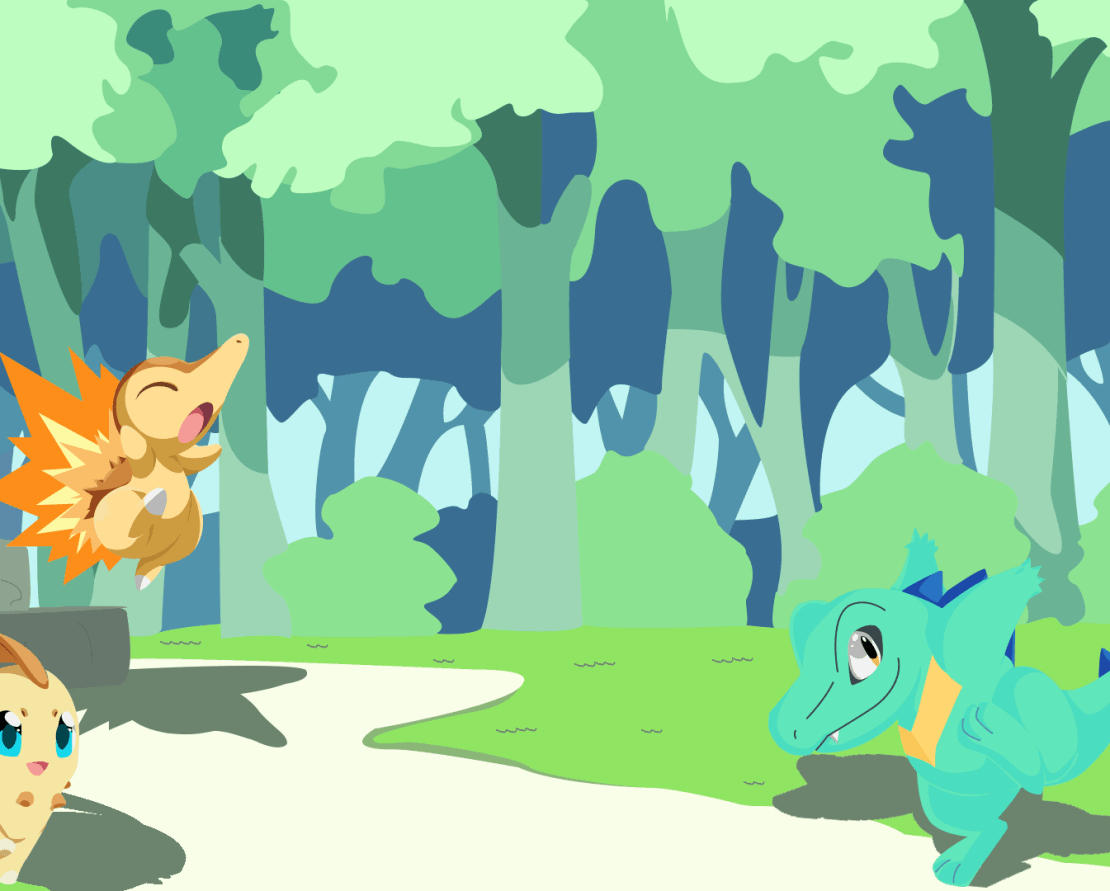 Generation Two starters