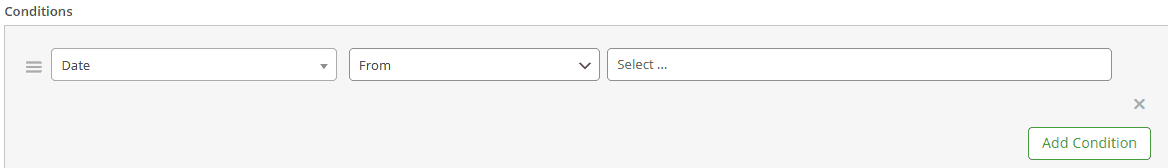 Add needed conditions in here