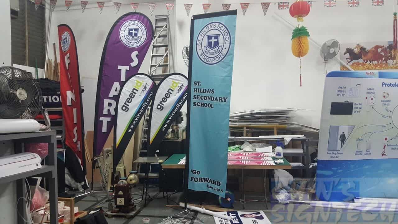 Outdoor Flag Displays