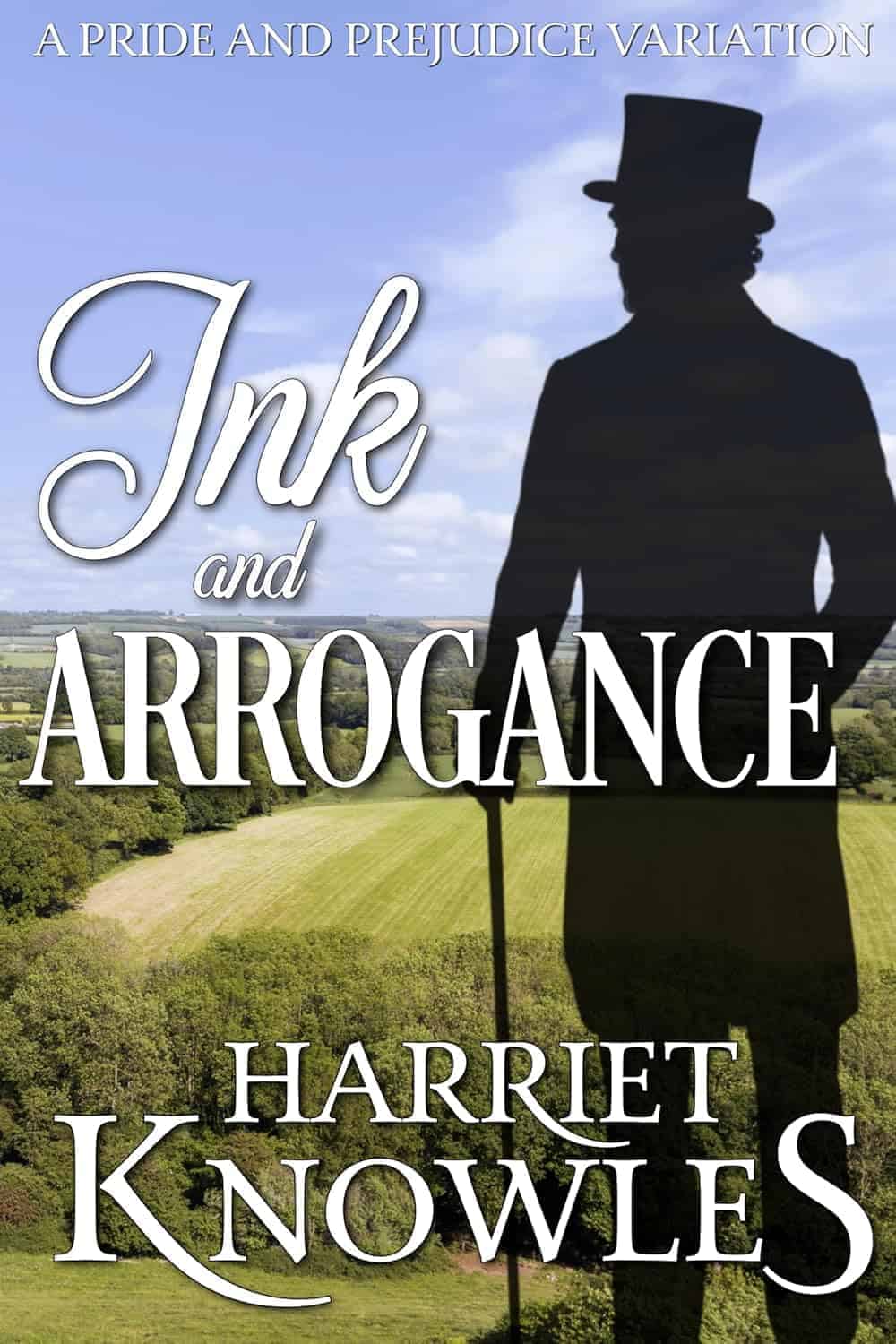Cover of Ink & Arrogance, by Harriet Knowles