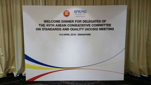 Asean event backdrop printing