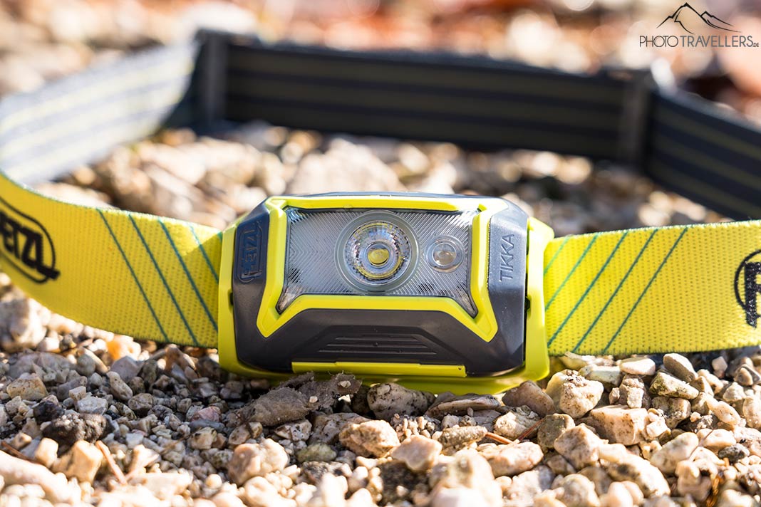 Die Stirnlampe Petzl Actik Core