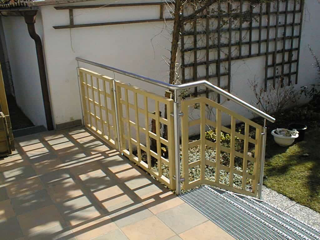 Balkongeländer gemischt