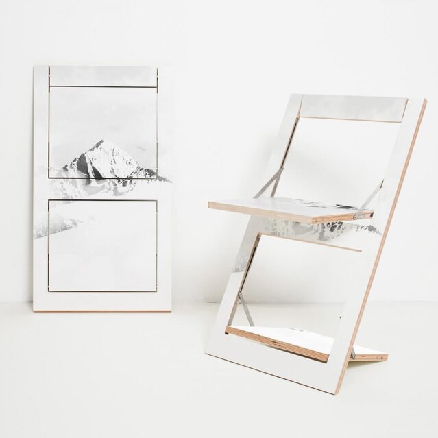 Fläpps Klappstuhl – Bunte Linien