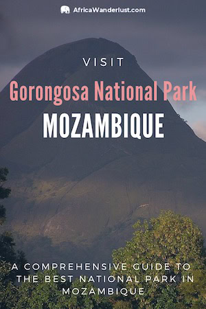 Guide to help you plan your visit to Gorongosa National Park, Mozambique: highlights, facts, best things to do, see, accommodation, wildlife, what to pack, safety tips, and more. #mozambique #africatravel #africadestinations #traveltips #traveldestinations #bucketlist #adventuretravel #travelguide #solotravel #solofemaletravel #solotraveltips