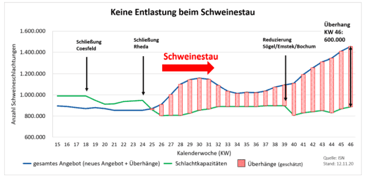 Zylka - Keine Entlastung beim Schweinestau Zylka - Keine Entlastung beim Schweinestau