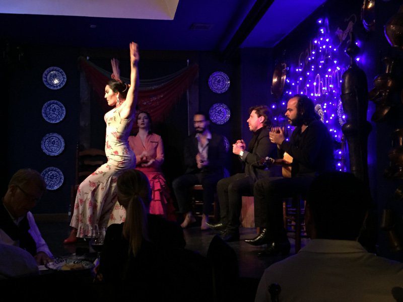 flamenco w La Quimera w Madrycie