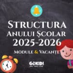 Structura Anului Școlar 2025-2026. Module și Vacanţe Structura an scolar 2025-2026