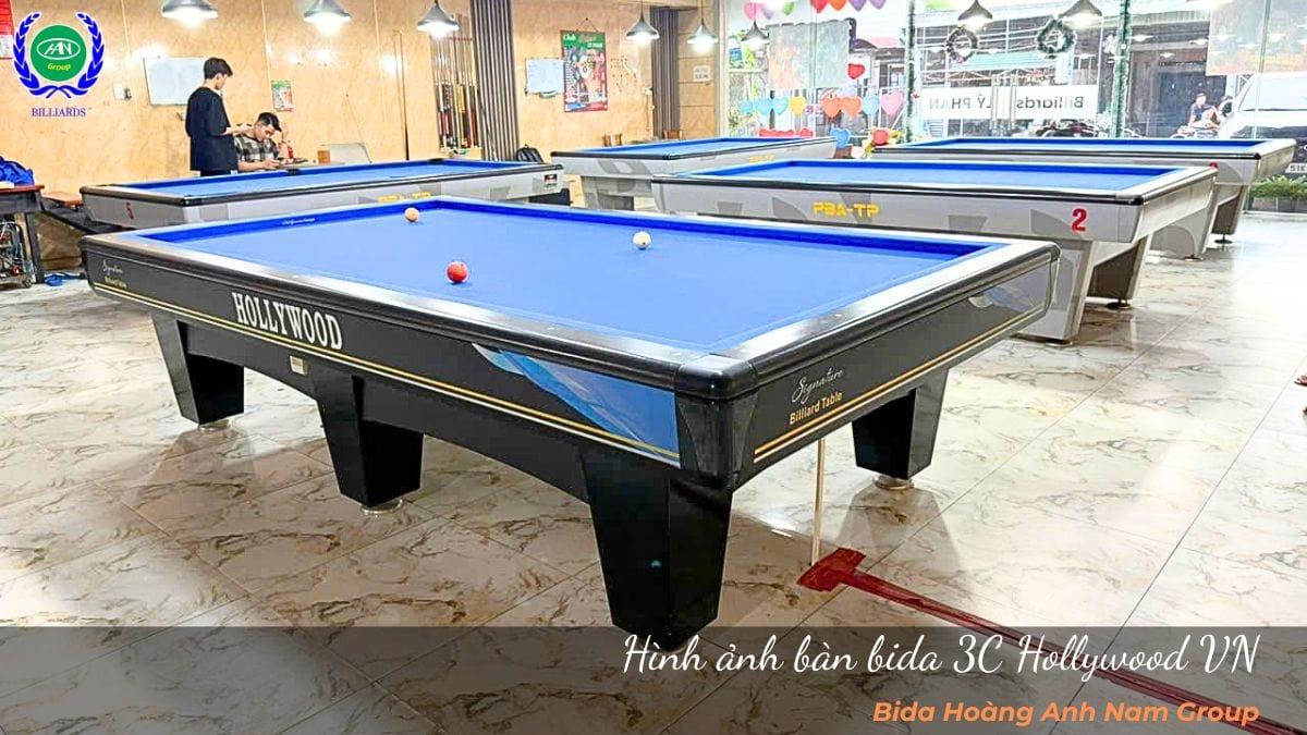 Hình ảnh bàn bida 3C Hollywood VN