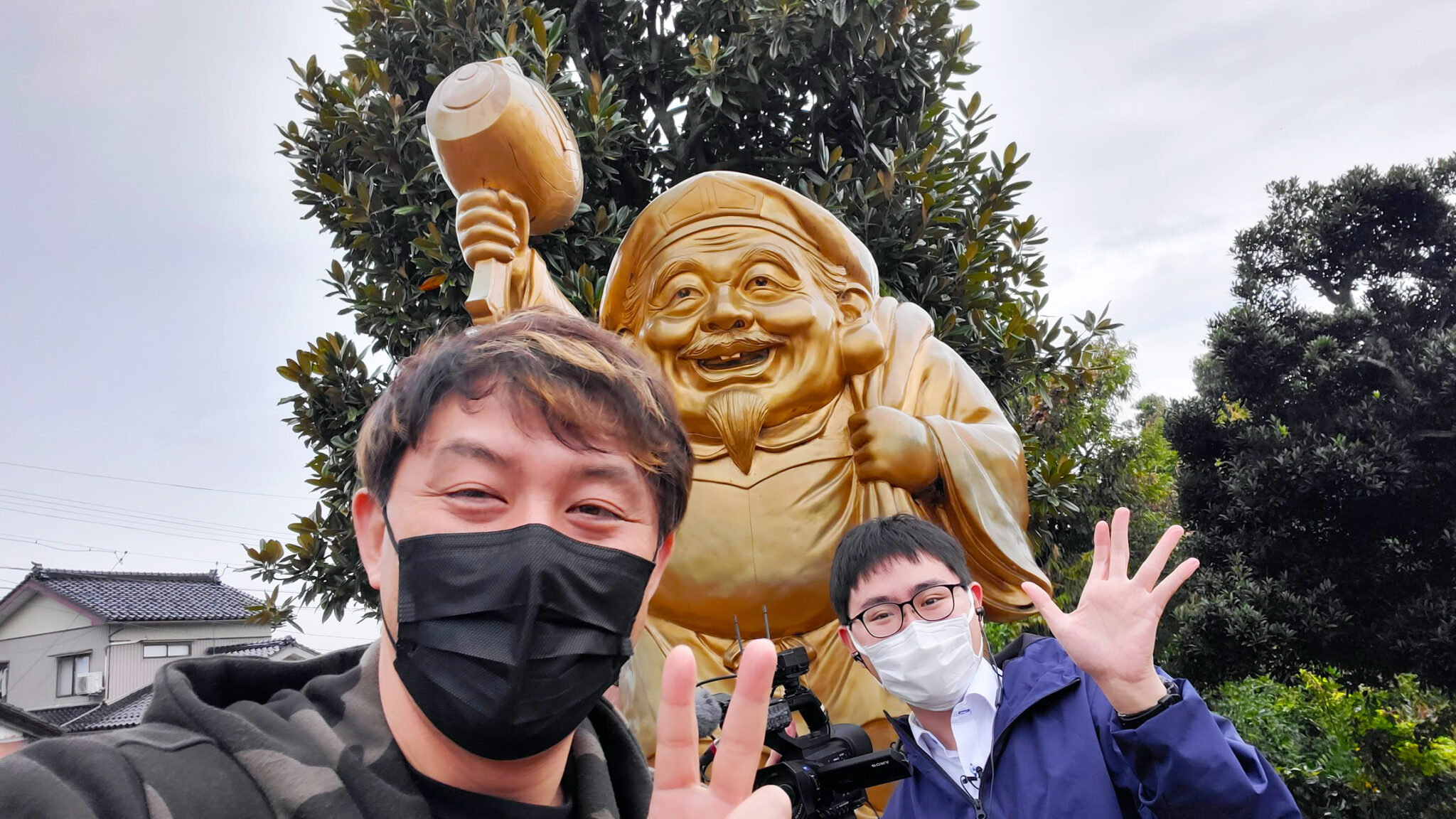 富山laboチャンネル「小矢部市の七福神全制覇&紅葉写真」ついでに、小矢部の七福神何分で全部まわれるか大調査! 1 20221101 124431 - 出張マジックショー