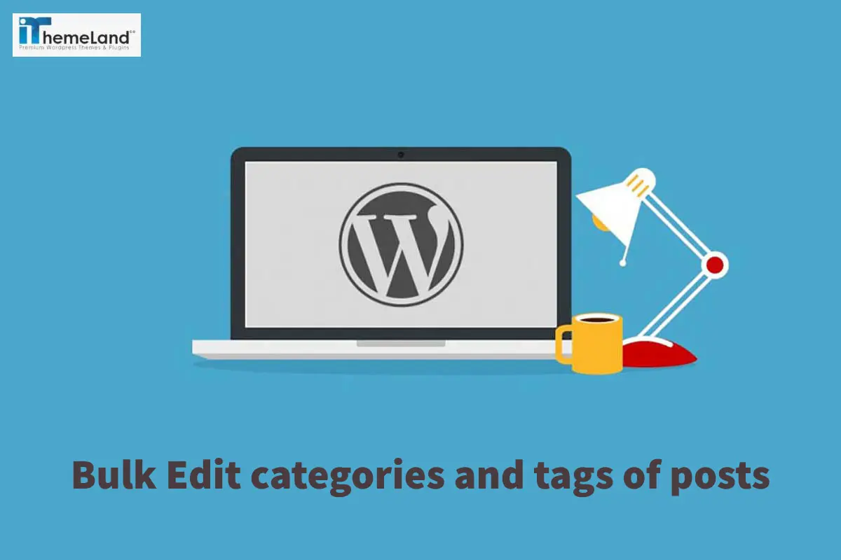 bulk edit categories and tags of posts
