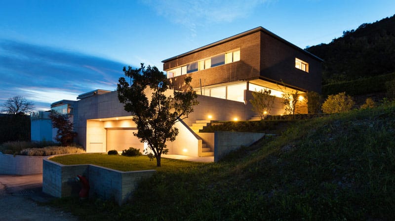 Haus im modernen Haus