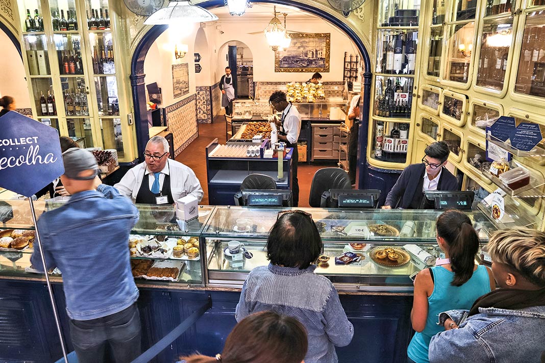 Die berühmte Confeitaria Pastéis de Belém