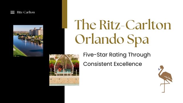 THE RITZ-CARLTON ORLANDO SPA FLORIDA 3 ritz-carlton a premier wellness destinations