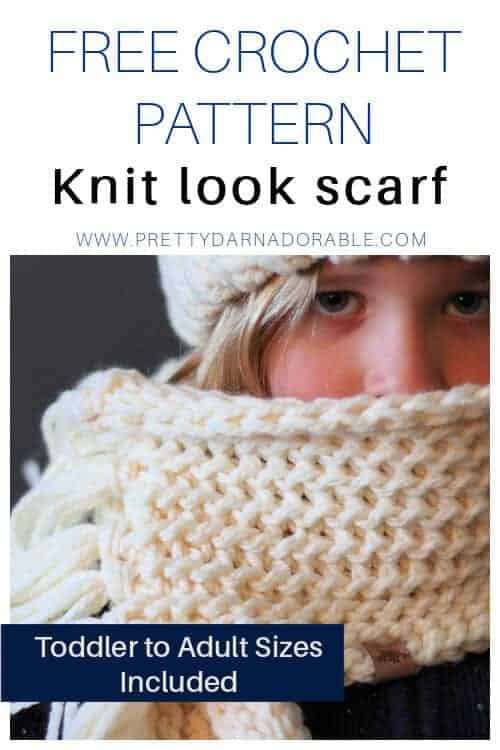 crochet scarf pattern
