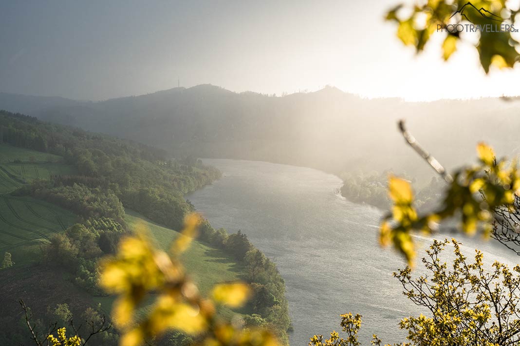Sonnenuntergang am Diemelsee