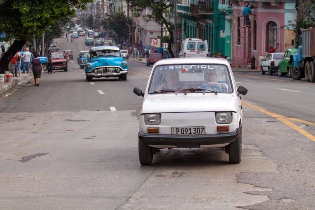 kubańskie samochody