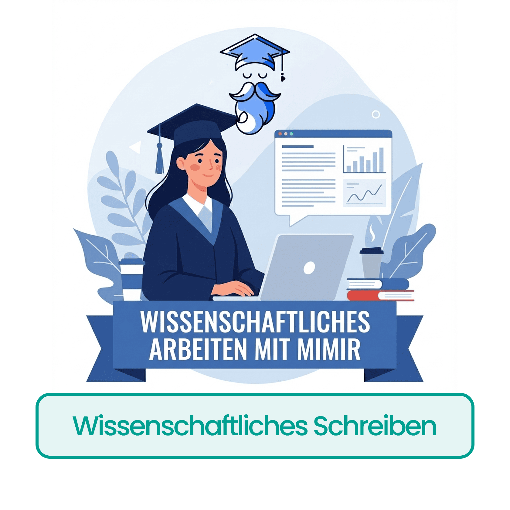 Wissenschaftliches Arbeiten Mit Mimir 1 Mimir Mentor Abschluss Illustration