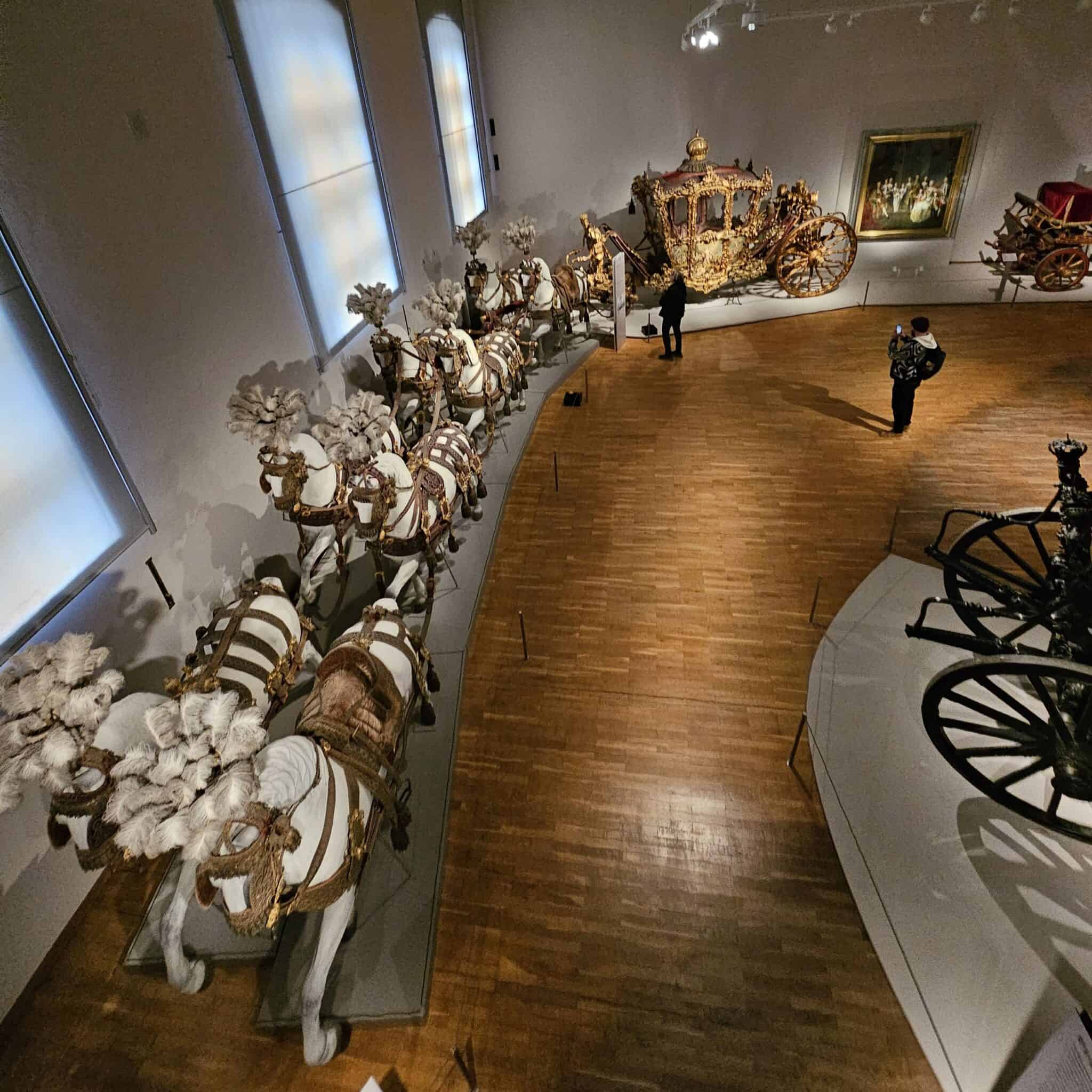 Trăsura imperială, cu atelajul de 8 armăsari