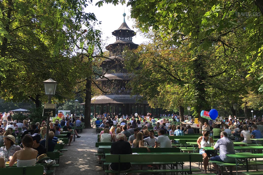 Chinesischer Turm im Englischen Garten