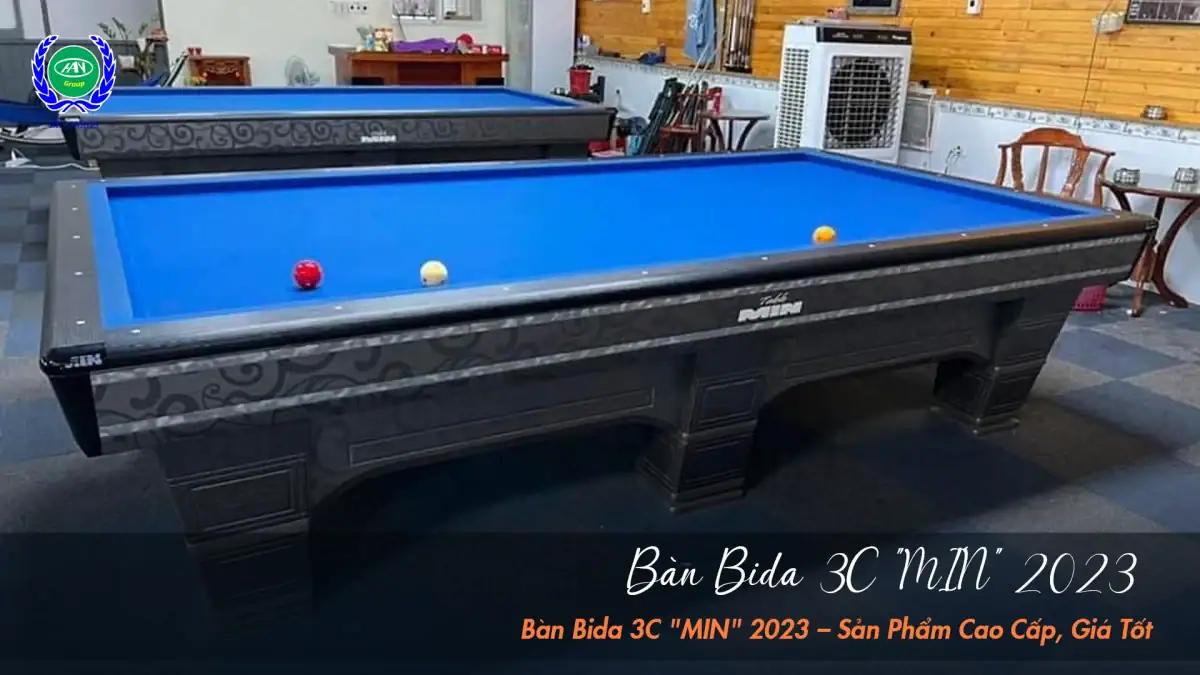 Bàn Bida 3C MIN 2023 Cao Cấp - Chuẩn Thi Đấu Quốc Tế | Bida Hoàng Anh Nam Group