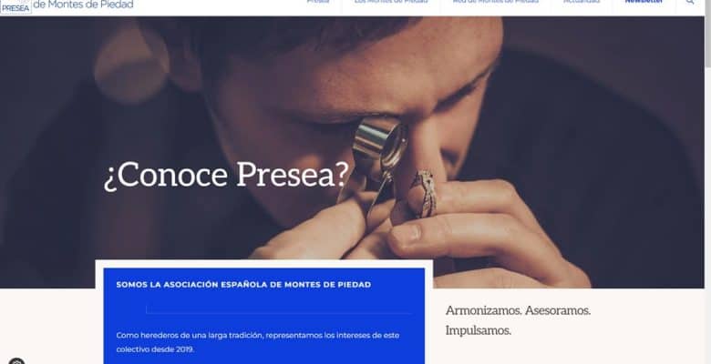 presea.org - Pagina de inicio - Enero 2025