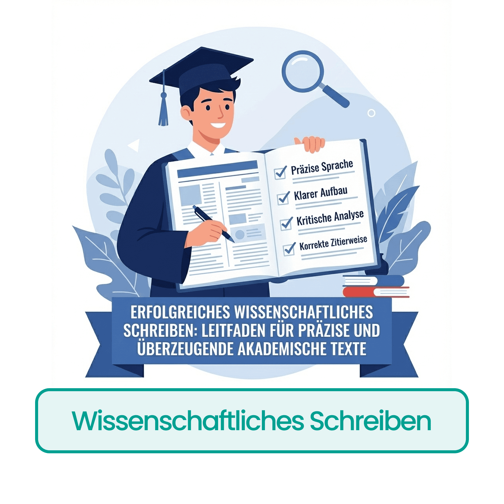 Erfolgreiches Wissenschaftliches Schreiben: Leitfaden Für Präzise Und Überzeugende Akademische Texte 1 Mimir Mentor Erfolgreiches Schreiben Illustration