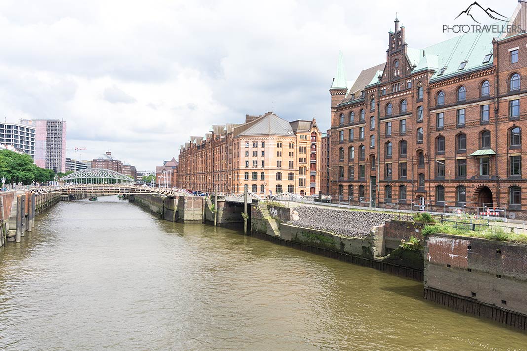 Die Speicherstadt in Hamburg