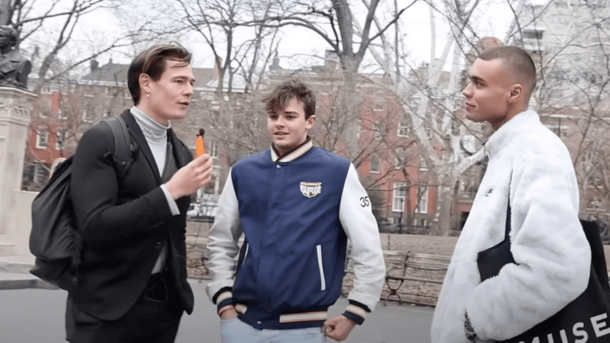 Asking Strangers about their Sex Life - Mario Adrion 1 Mario Adrion, Male model, Asking strangers, Sexual performance, Humor in sexuality, Public interviews, New York