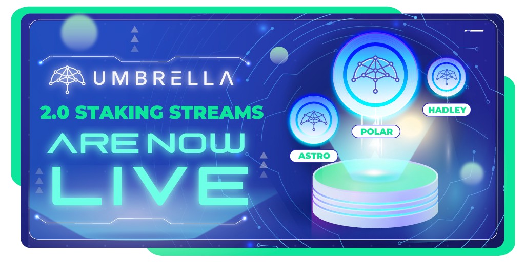 Umbrella Network (UMB) opens the staking port two. 1 Umbrella Network UMB opens the staking port 20