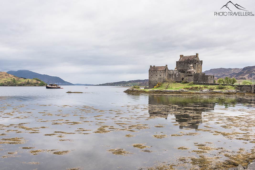 Blick auf das Eilean Donan Castle