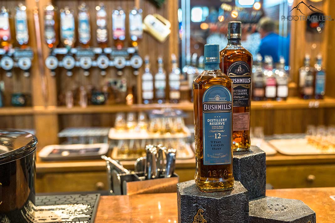 Der Shop der Old Bushmills Distillery in Irland