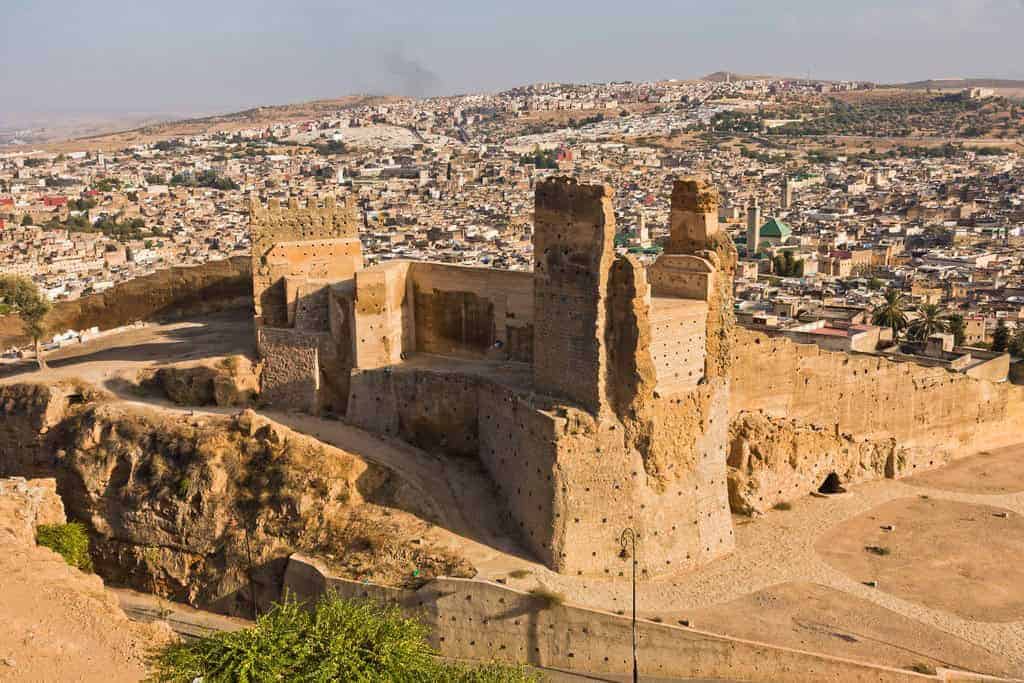 moroccoculturetravel-morocco-The-Merenid-Tombs-north-of-sprawling-Fes-guided-tour-in-Fes