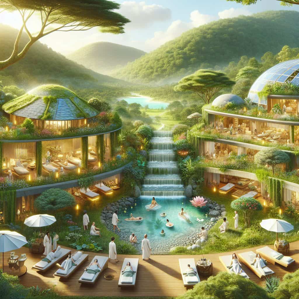 sustainable serenity: eco friendly trends shaping the spa landscape in 2025