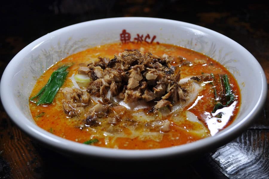 【鬼がらし岩沼店】担々麺 870円(税込)