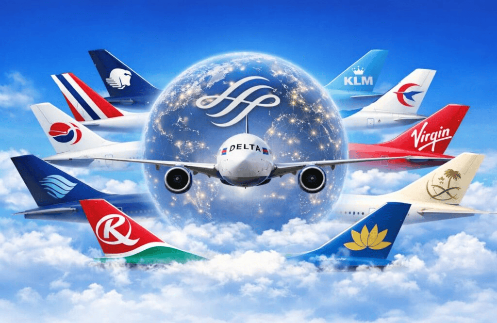 Delta Airlines Diamond Status: How To Earn It and Make the Most of the Highest Tier in the Delta SkyMiles Program 2 Delta partner flights