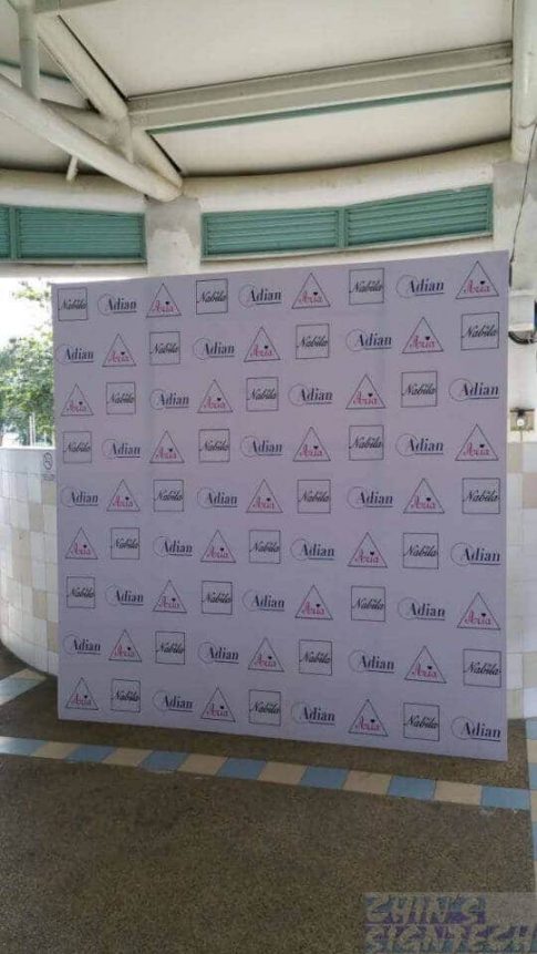 Disposable Foam Board Backdrop for Wedding