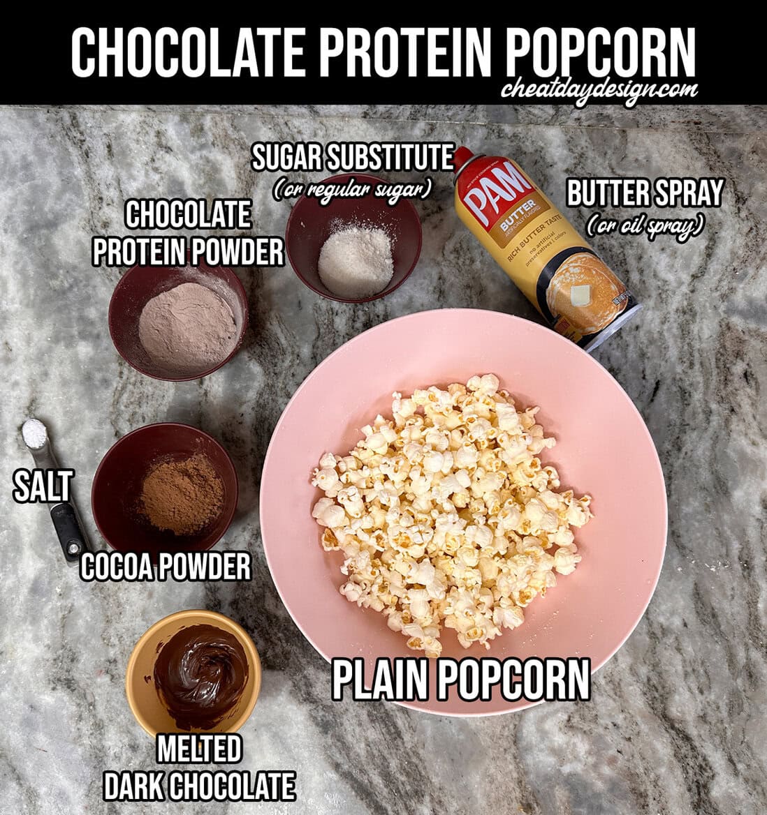 Protein Popcorn: Low-Calorie & Customizable