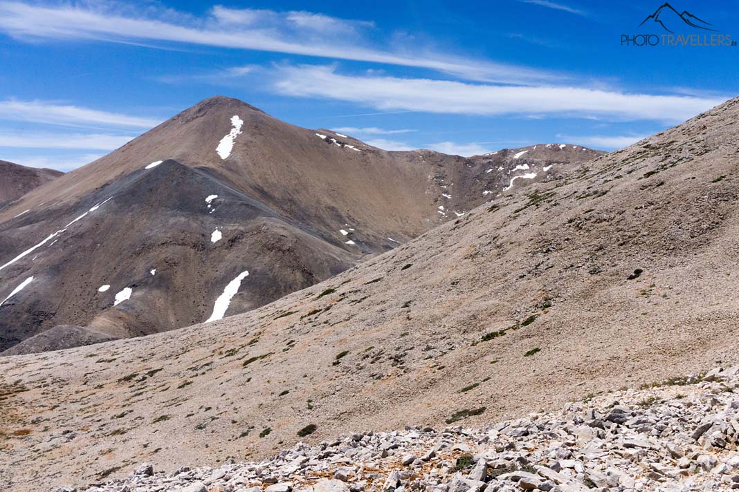 Die weißen Berge auf Kreta erinnern an eine Mondlandschaft