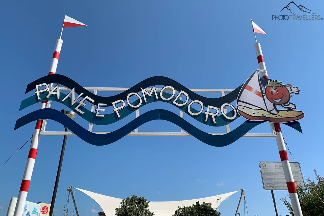 Schild Pane e Pomodore
