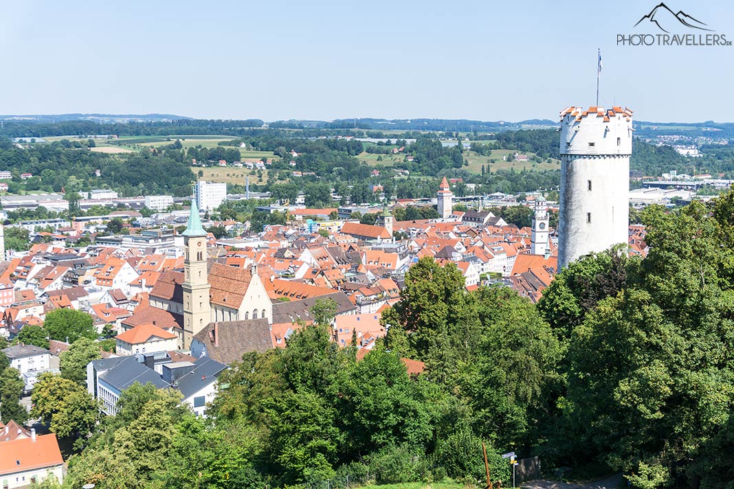 Der Blick vom Veitsberg über Ravensburg