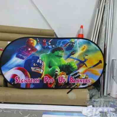 2 x 1m Pop out banner 2 x 1m Pop out banner