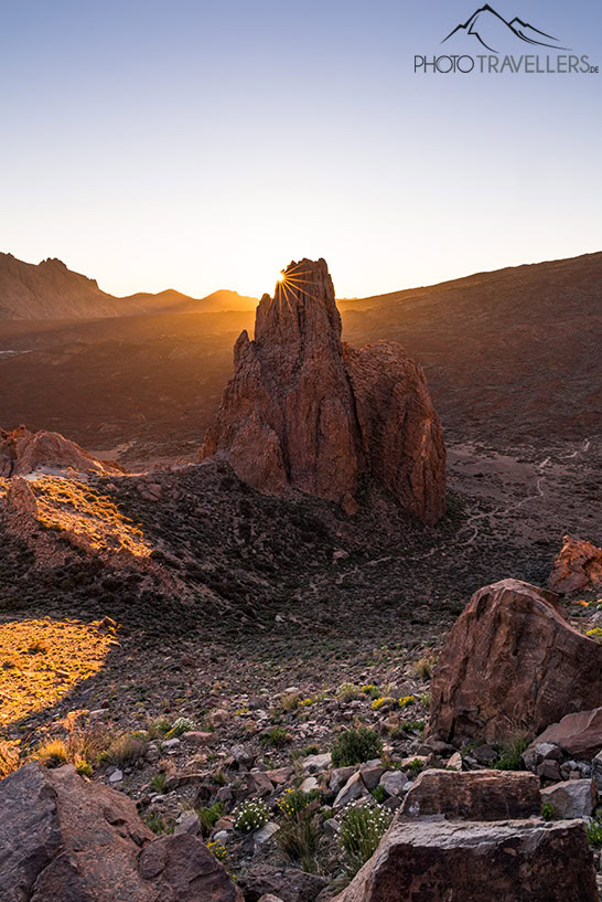 Der Fels La Catedral in den Roques de García auf Teneriffa