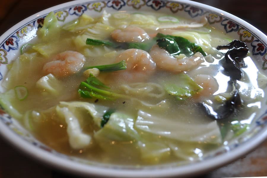 【中華レストラン とらの子】エビラーメン(税込1,210円) 【中華レストラン とらの子】エビラーメン(税込1,210円)