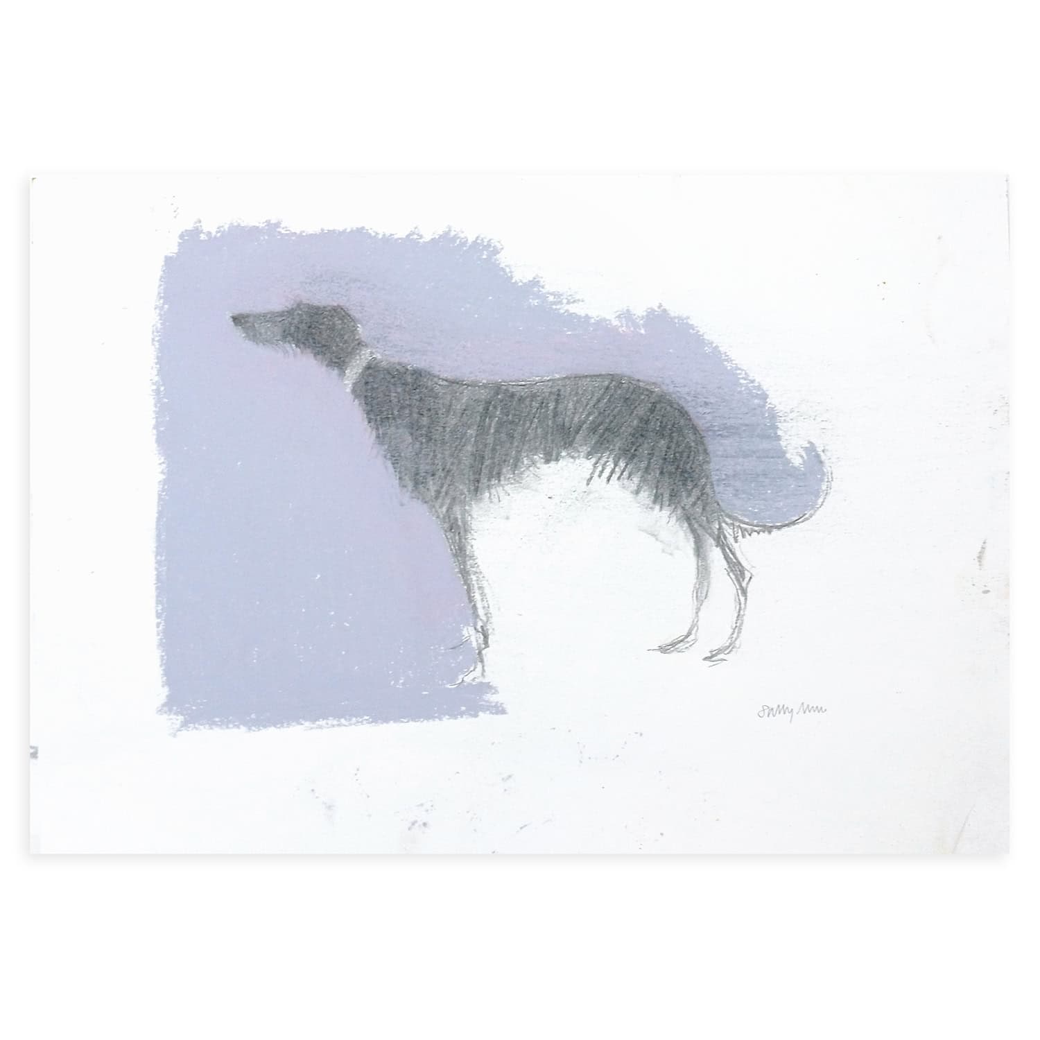 4719C Hound on Lilac – Sally Muir