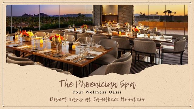 THE PHOENICIAN SPA: WHERE RELAXATION BECOMES AN ART 4 dining experience at the phoenician