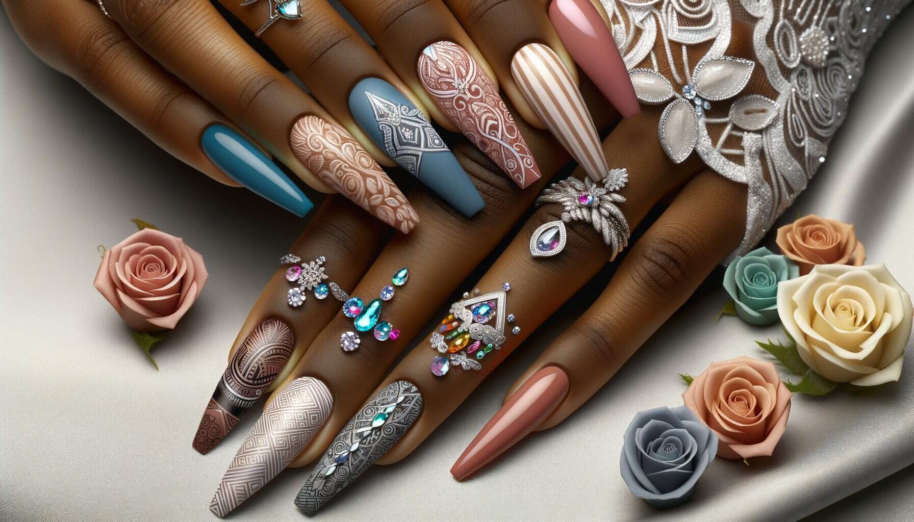 best nail colors for nigerian brides in 2025