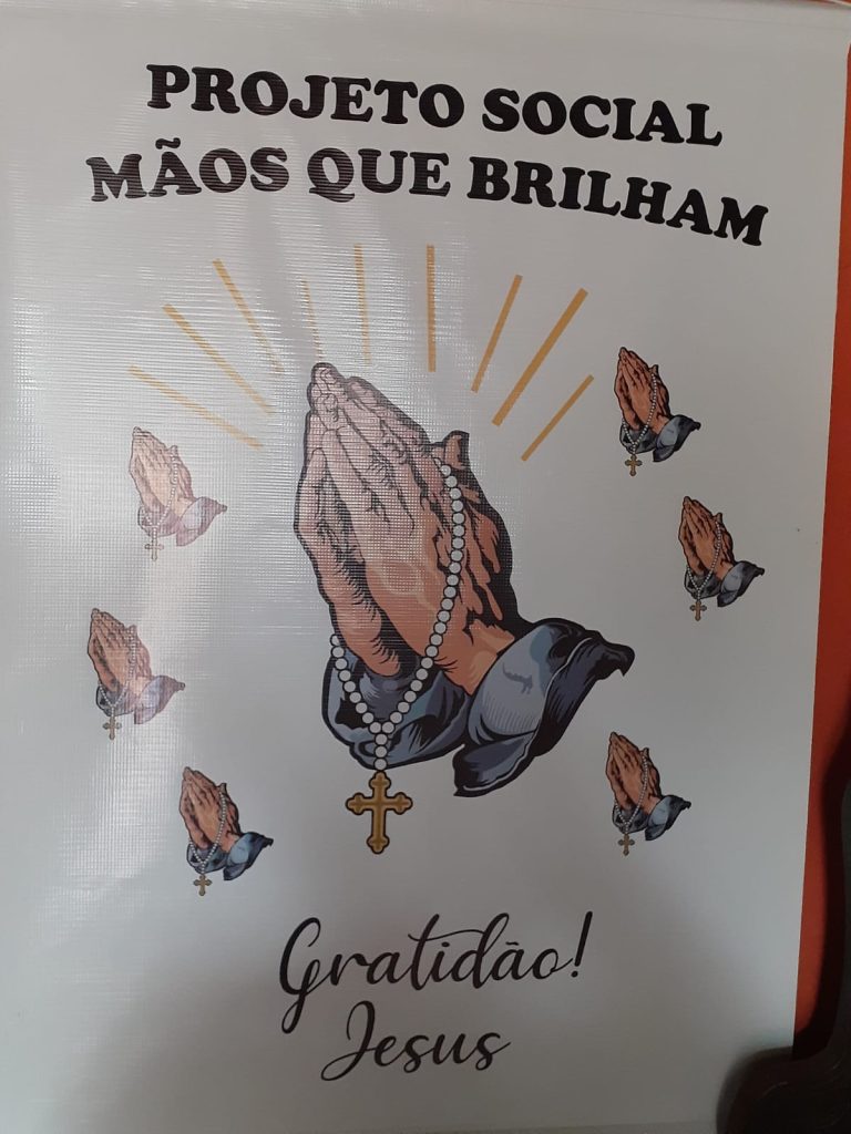 Projeto Social Mãos que Brilham em Castilho: 10 anos de amor e solidariedade transformando vidas Projeto Social Mãos que Brilham em Castilho